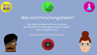 Neues Online-Tutorial zum Thema Forschungsdaten