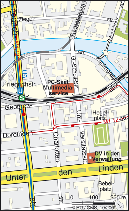 Lageplan Mitte